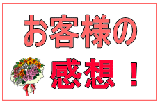 お客様の感想文